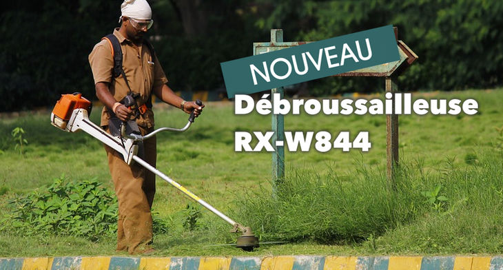 Nouvelle débrousailleuse RX-W844